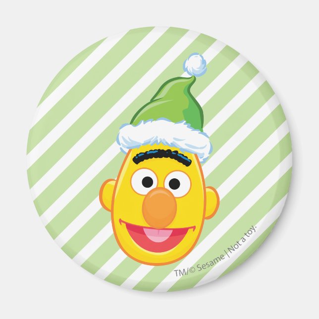 Aimant Santa Hat Bert (Devant)