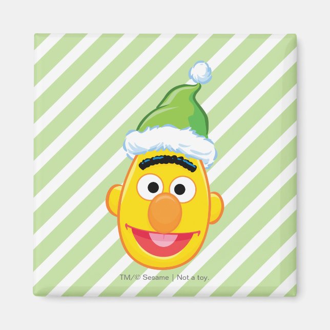 Aimant Santa Hat Bert (Devant)