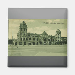 Aimant Santander. Sardinero E-I. Casino E-I de mamie, cru