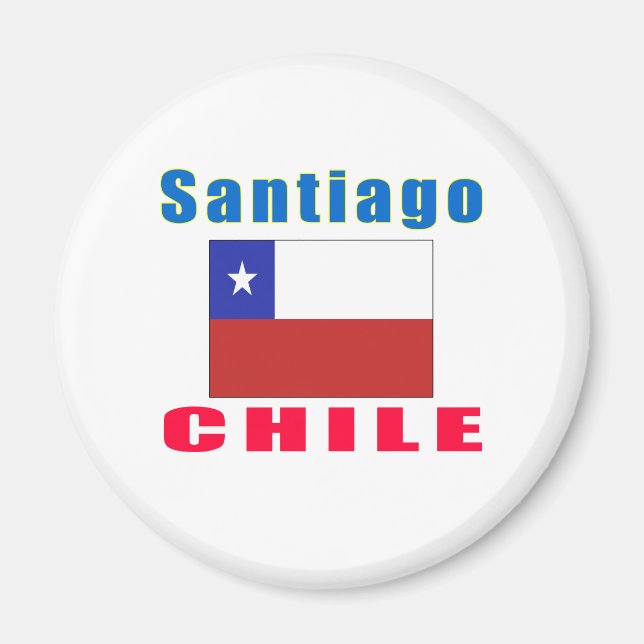 Aimant Santiago Chili capitale (Devant)