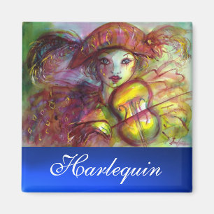 Aimant Saphir bleu HARLEQUIN