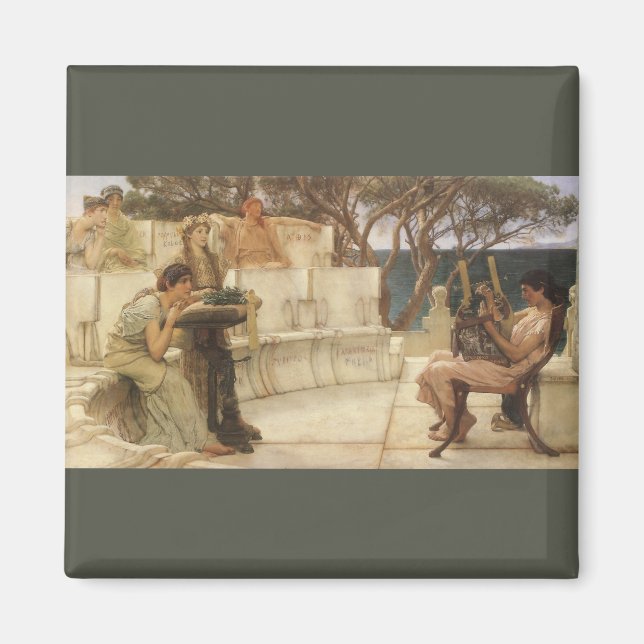 Aimant Sappho et Alcaeus par Sir Lawrence Alma Tadema (Devant)