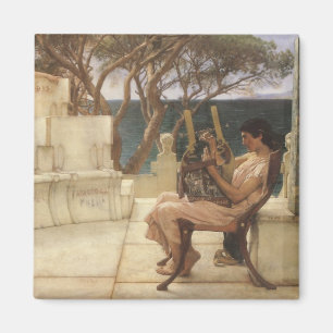 Aimant Sappho et Alcaeus par Sir Lawrence Alma Tadema