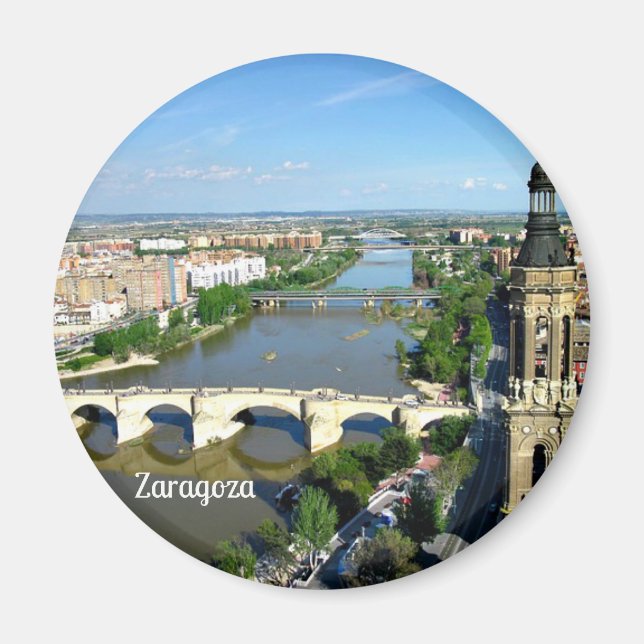 Aimant Saragosse, Aragon, Espagne (Devant)