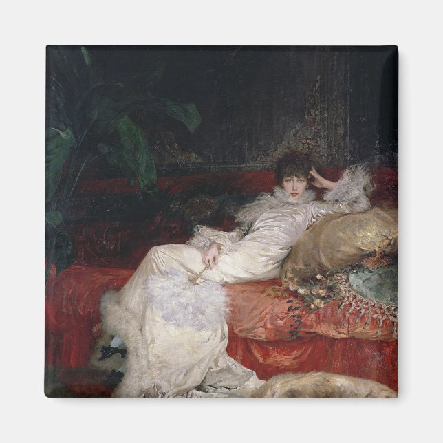 Aimant Sarah Bernhardt 1876 (Devant)