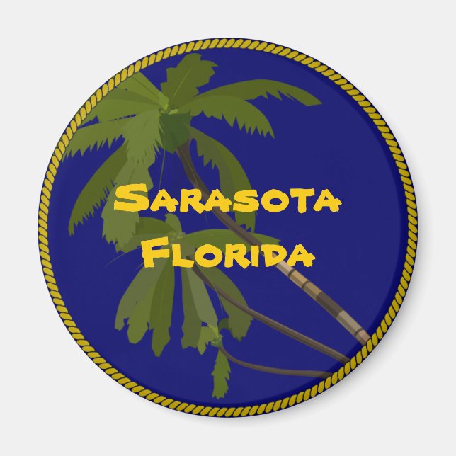 Aimant Sarasota, Floride (Devant)