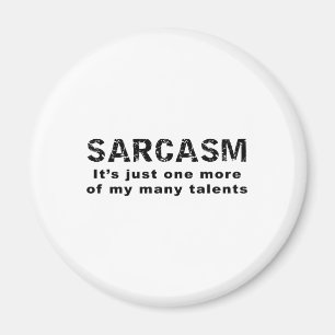 Aimant SARCASM Ce n'est qu'un de mes nombreux talents
