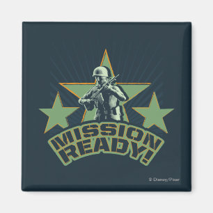 Aimant Sarge de l'armée : Prêt pour la mission