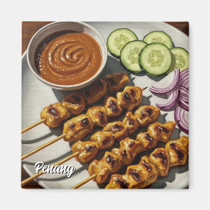 Aimant Satay à Penang