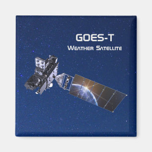 Aimant Satellite météorologique GOES-T