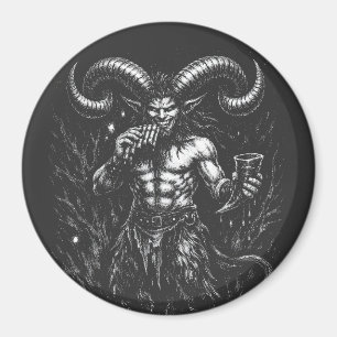 Aimant Satyre d'hiver cornu — par BurnsInHell