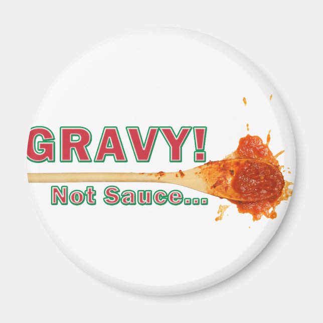 Aimant Sauce grasse non sauce (Devant)