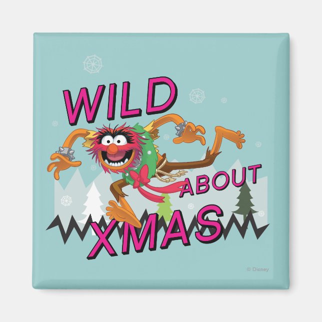 Aimant Sauvage à propos de Noël (Devant)