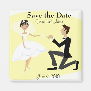 Aimant Sauvez l'aimant de date
