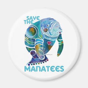 Aimant Sauvez le lamantin
