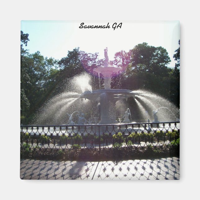 Aimant Savannah GA (Devant)