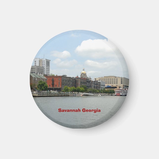 Aimant Savannah Georgia (Devant)