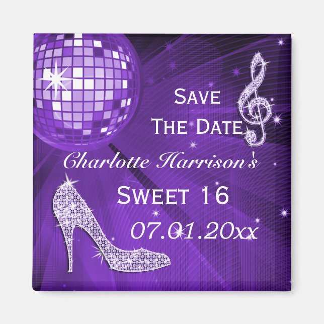 Aimant Save The Date (Devant)