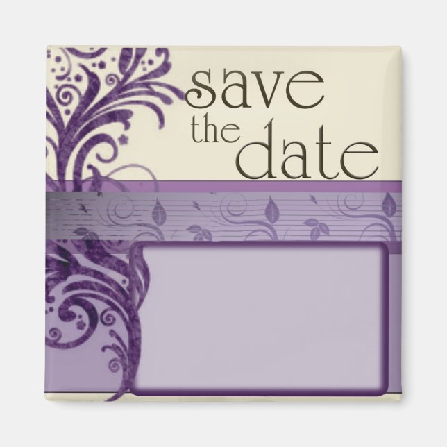 Aimant Save the date! (Devant)