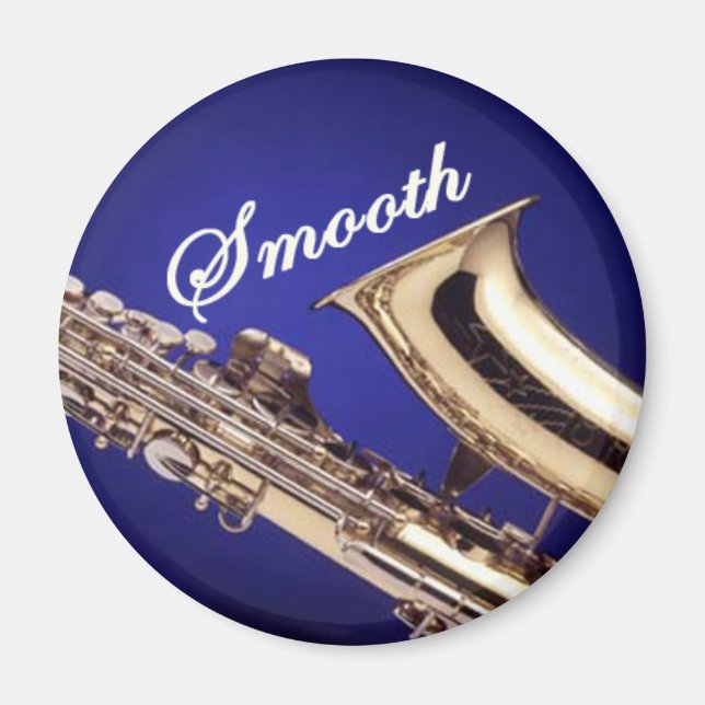 Aimant Saxophone lisse (Devant)