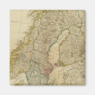 Aimant Scandinavie des États du Nord