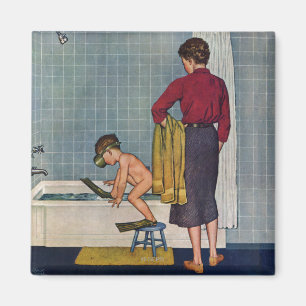 Aimant Scaphandre dans le baquet