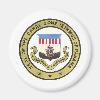 AIMANT SCEAU DE LA ZONE DU CANAL DE PANAMA