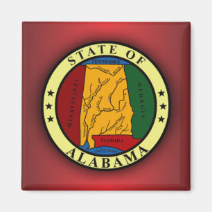 Aimant Sceau de l'Alabama