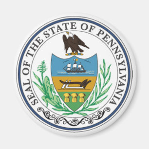 Aimant Sceau d'État de Pennsylvanie