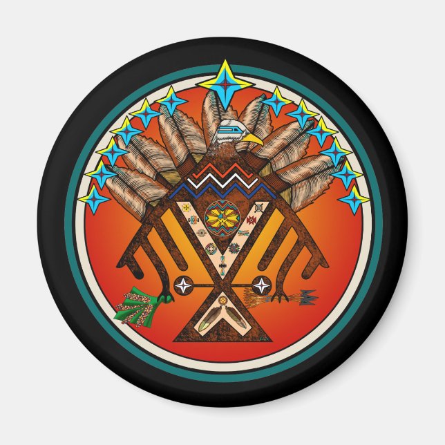 Aimant Sceau natif (Devant)