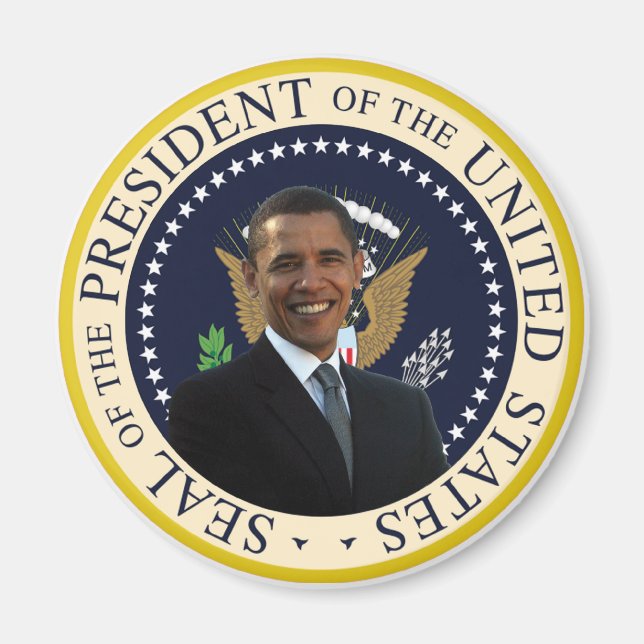 Aimant Sceau présidentiel d'Obama (Devant)