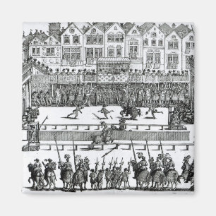 Aimant Scène de jousting