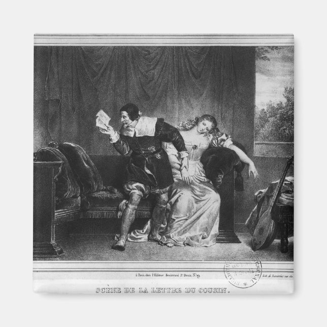 Aimant Scène de la lettre du cousin (Devant)