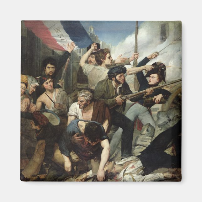 Aimant Scène de la révolution de 1830 (Devant)