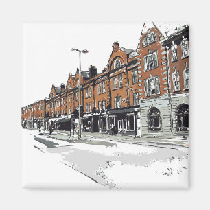 Aimant Scène de rue de Londres