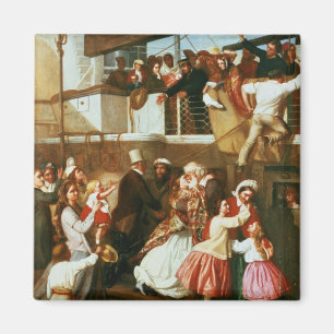 Aimant Scène d'embarquement