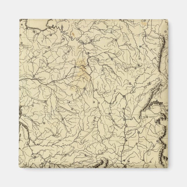 Aimant Schéma de la France (Devant)