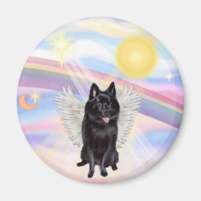 Aimant Schipperke Angel (Devant)