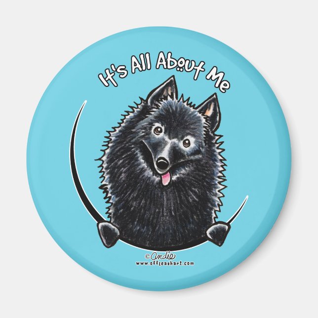 Aimant Schipperke IAAM (Devant)