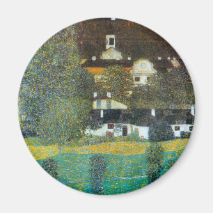 Aimant Schloss Kammer sur l'Attersee II Par Gustav Klimt