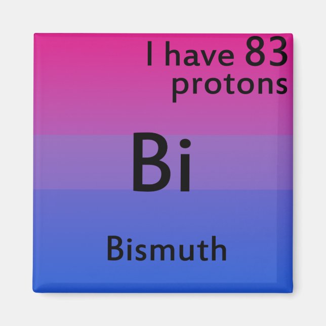 Aimant Science bisexuelle (Devant)