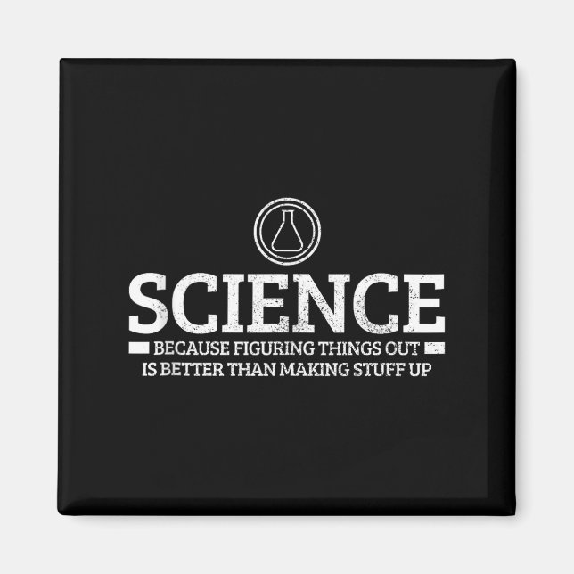 Aimant Science Physics Chemistry Nerd Funny Saying Scient (Devant)