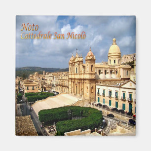 Aimant SCL076 NOTO Cathédrale Saint-Nicolas, Frigo
