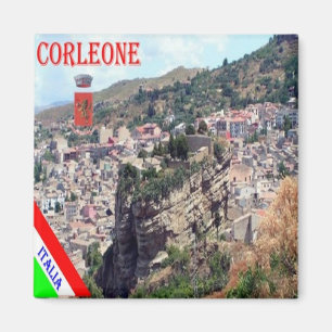 Aimant SCL079 CORLEONE, Sicile, Italie, Frigo