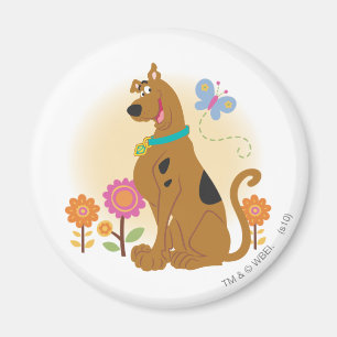 Aimant Scooby-Doo Après Papillon