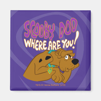 Aimant Scooby-Doo effrayé