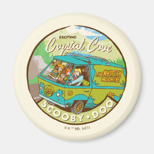 Aimant Scooby-Doo Gang Traversant "Crystal Cove"