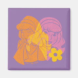 Aimant Scooby-Doo Portrait des fleurs daphné