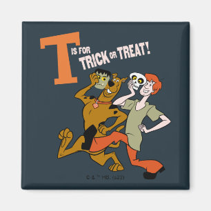 Aimant Scooby-Doo   T est pour les essais