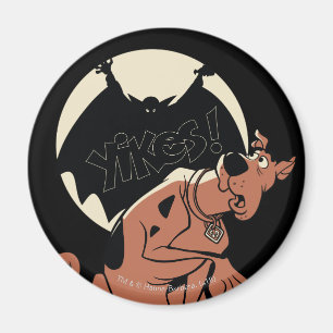 Aimant Scooby-Doo "Yikes !" Ombre vampire